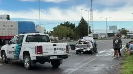 Dramático accidente en ruta 9, altura de Campana: una mujer murió y otra está muy grave
