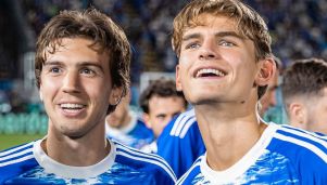 Máximo Perrone y Nico Paz