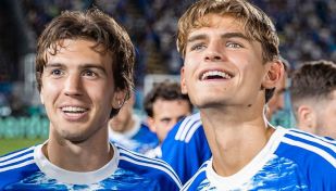 Máximo Perrone y Nico Paz