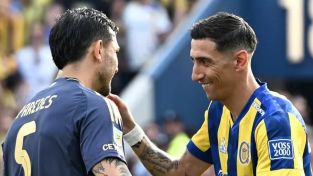 Leandro Paredes y Ángel Di María