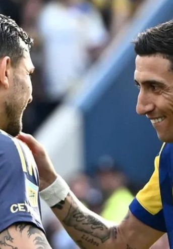 Leandro Paredes y Ángel Di María