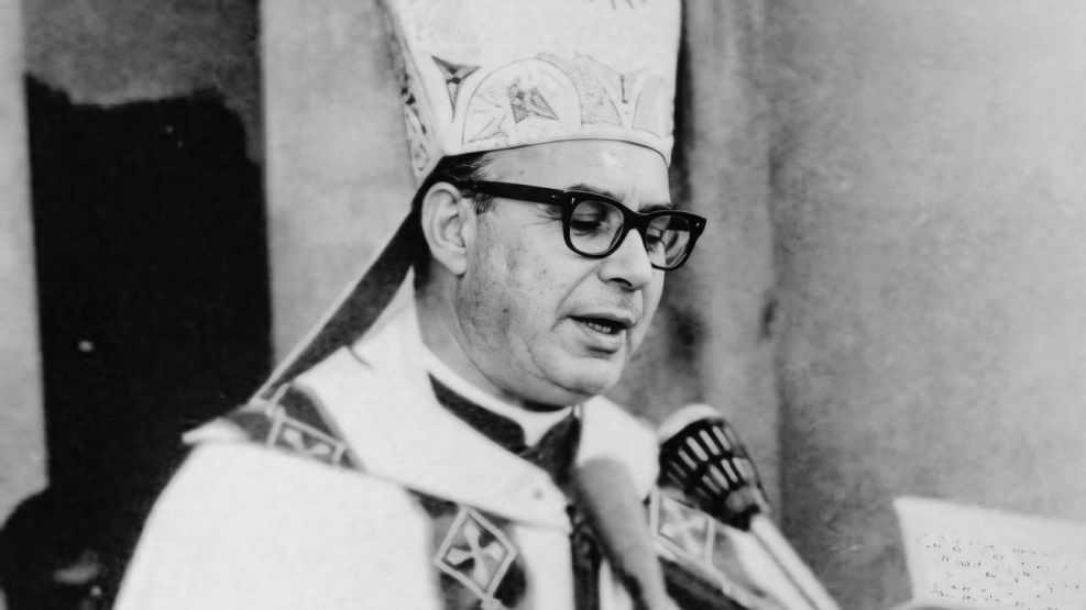 Enrique Angelelli, obispo de La Rioja conocido como "el obispo de los pobres"