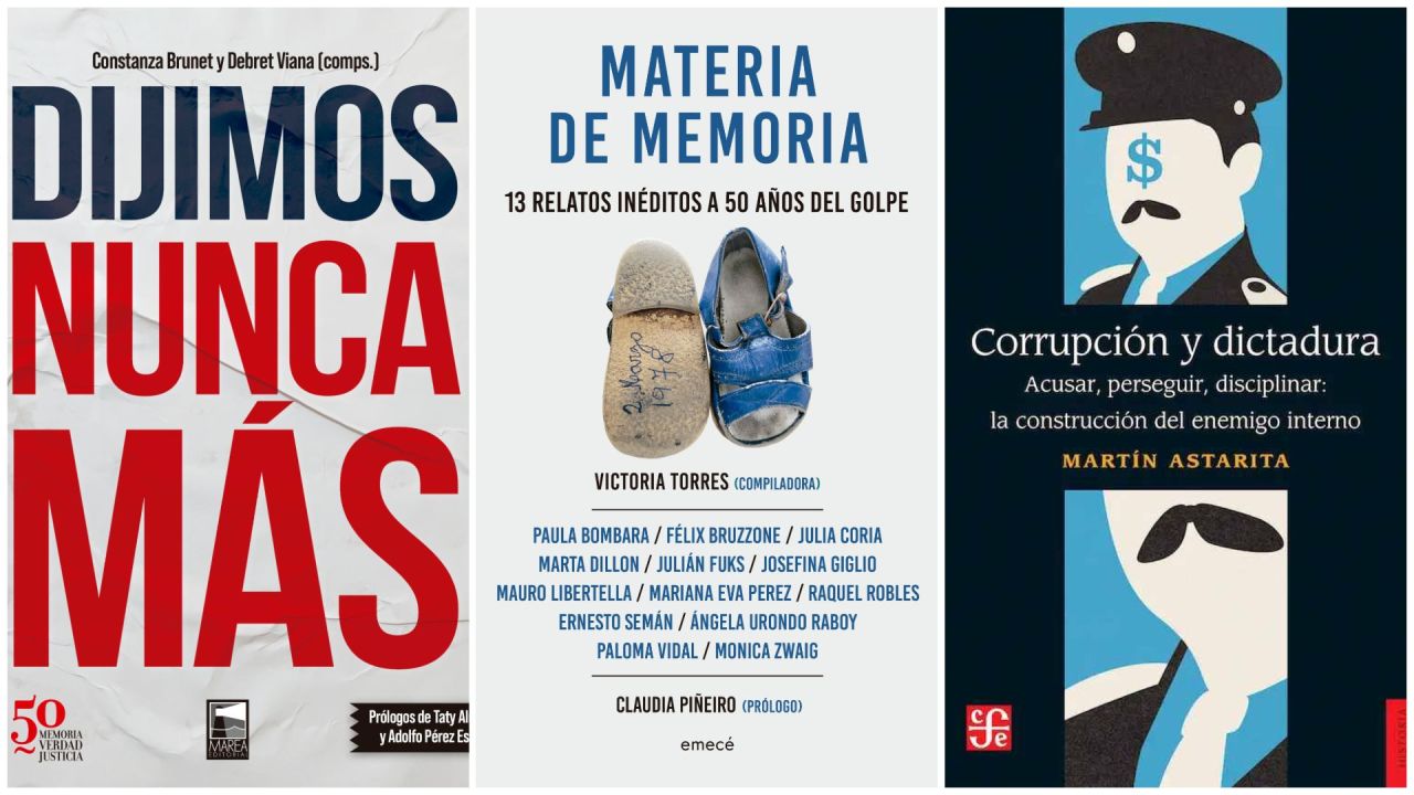 Libros para entender la dictadura. | Foto:Cedoc