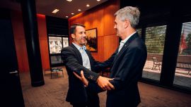 Passerini y Torres firman convenios para reforzar comedores y asistencia a personas en situación de calle