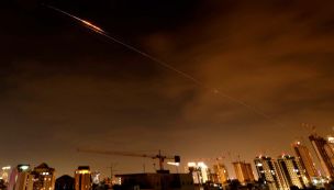 Misil Iraní ataca Israel