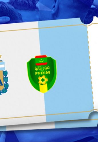 Entradas para Argentina vs Mauritania