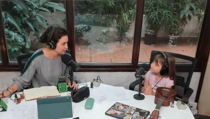 Fuerte repudio contra Julia Mengolini en la red: la acusan de adoctrinar a su hija de seis años