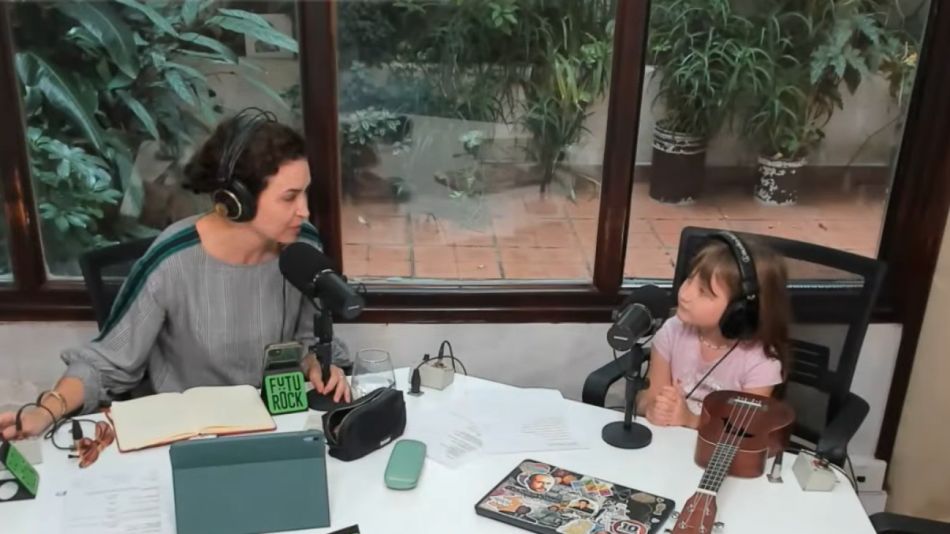 Julia Mengolini y su hija Rita