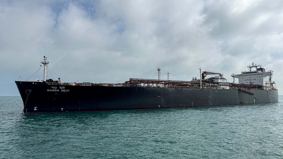 Buques que están navegando sobre el estrecho de Hormuz 23032026