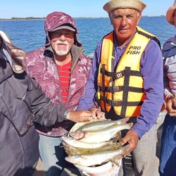 Guaminí ofrece múltiples alternativas para la pesca del pejerrey, pero en este arranque de temporada el protagonismo se lo lleva el Lago del Monte.