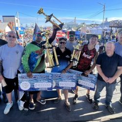 Corvinas grandes, kayaks en el agua y un clima ideal: el combo perfecto para otro fin de semana inolvidable en el mar.