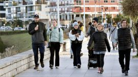 Clima en Mar del Plata: jornada de alerta naranja por vientos huracanados y marcado descenso térmico