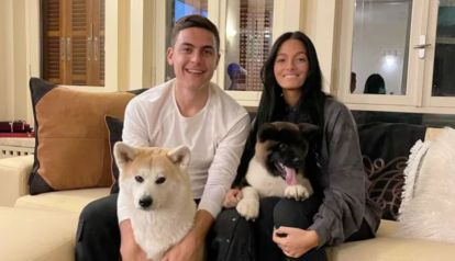 Paulo Dybala y Oriana Sabatini