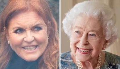 Sarah Ferguson, Reina Isabel II