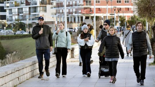 Clima en Mar del Plata: Domingo inestable con probabilidad de lluvias y máxima de 25°C