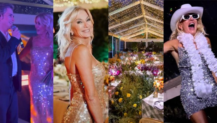 Cambio de look, mega gazebo con luces y show de Carlos Baute: así fue el fabuloso cumpleaños de Yanina Latorre