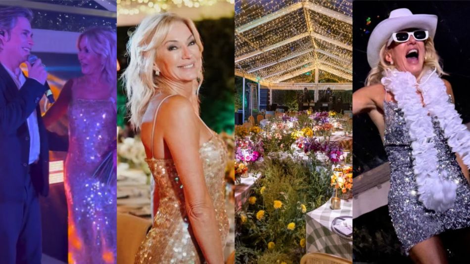 Yanina Latorre festejó sus 57 años