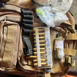 Tenían una gran cantidad de municiones.