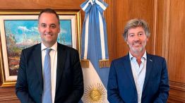 Manuel Adorni y Juan bautista Mahiques