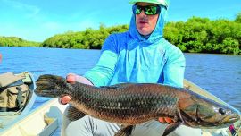 El Queguay Grande, en Paysandú, Uruguay, combina paisaje de área protegida con pesca deportiva de alto voltaje.