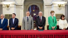 Le piden a Llaryora que no se siente junto a los vocales del TSJ en el acto de Apertura Judicial