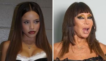 Emilia Mernes y Moria Casán