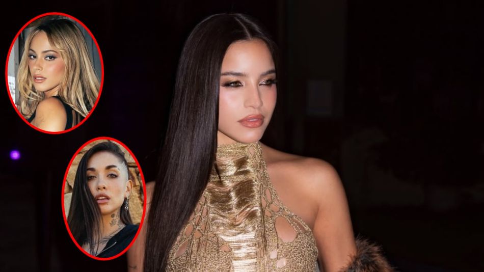 Emilia Mernes, Tini Stoessel y María Becerra