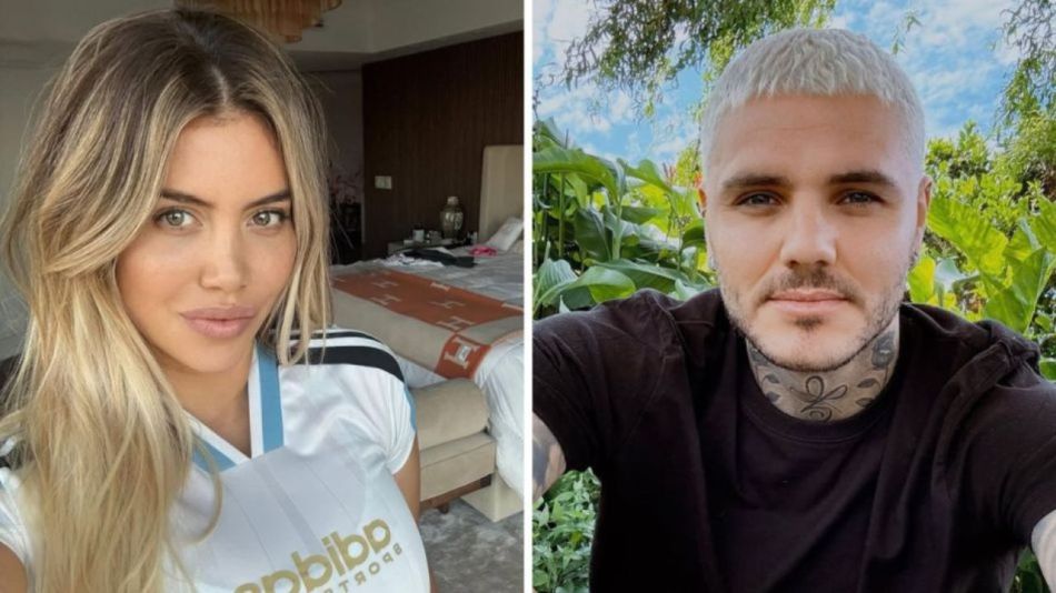 Wanda Nara y Mauro Icardi