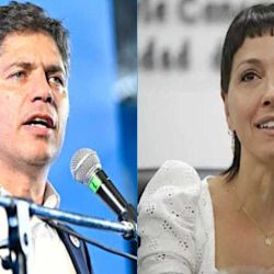 Kicillof y Mendoza | Foto:CEDOC
