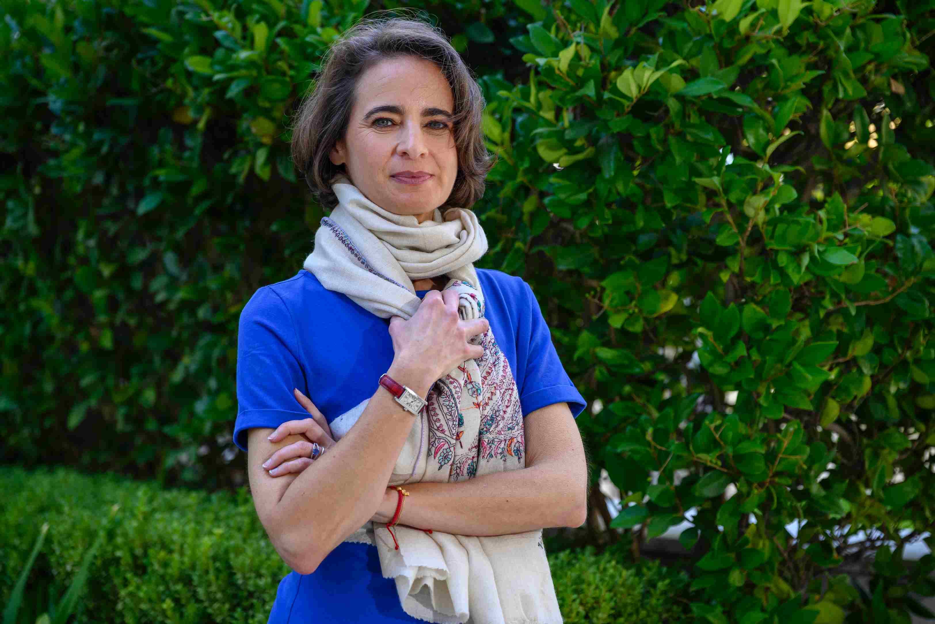 Laurence Debray, la escritora francesa que eligió Juan Carlos I para escribir "Reconciliación".