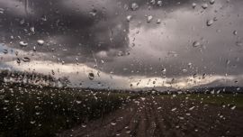 El cielo estará cubierto y con lluvias.