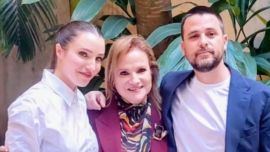 Se casó Rocío, la hija de Lucía Galán: los looks modernos y relajados del civil