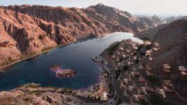 Trojena Lake: Arabia Saudita construye un lago artificial a 2.600 metros de altura en pleno desierto