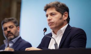 Axel Kicillof en reunión con intendentes 20260326
