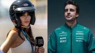 Melissa Jiménez y Fernando Alonso