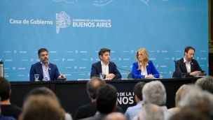 Axel Kicillof en reunión con intendentes 20260326