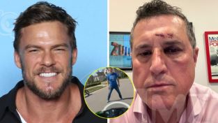 Alan Ritchson y Ronnie Taylor