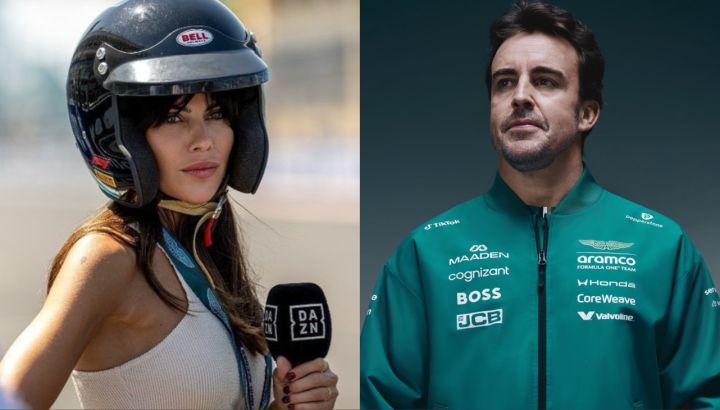 Melissa Jiménez y Fernando Alonso