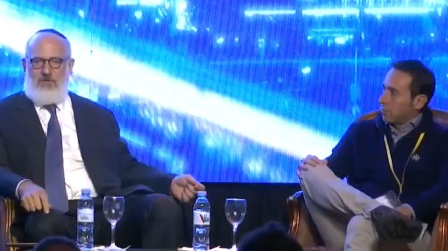 Eduardo Elsztain y Marcos Galperín