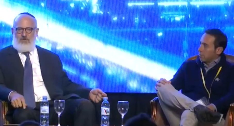 Eduardo Elsztain y Marcos Galperín