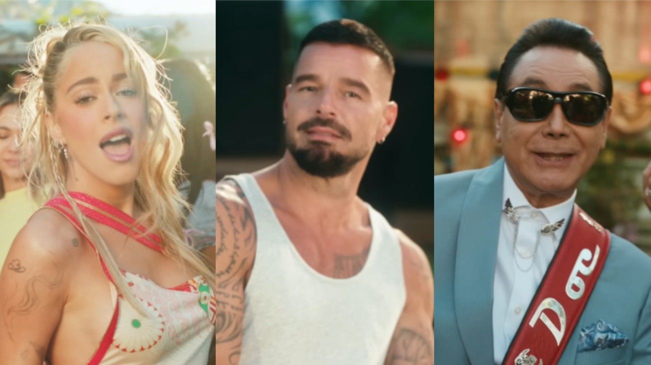 Ricky Martin relanzó "Vuelve" junto a Tini Stoessel y Los Ángeles Azules:  el videoclip | Exitoina