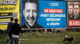 Election Campaign Posters in Hungary Ahead of Parliamentary Election 