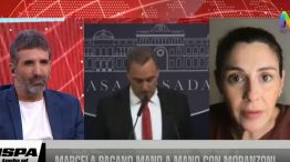 Marcela Pagano y Manuel Adorni