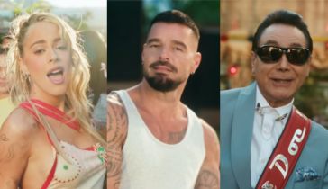 Tini Stoessel, Ricky Martin y Los Ángeles Azules