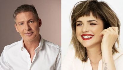 Adrián Suar y Araceli González