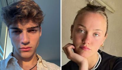 Luca Bertoldi y Sofía Sola