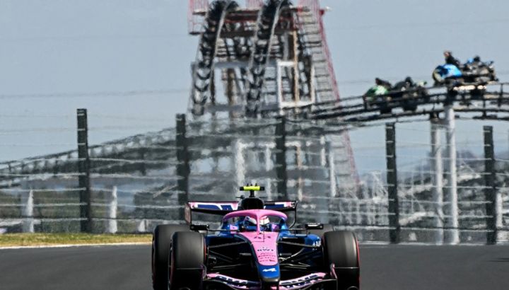 Franco Colapinto en el GP de Japón