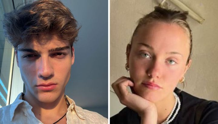 Las fotos de Sofía Solá y Luca Bertoldi, los hijos de Maru Botana y Zulemita Menem, en un exclusivo evento de moda