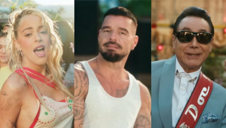 Ricky Martin relanzó "Vuelve" junto a Tini Stoessel y Los Ángeles Azules: el videoclip