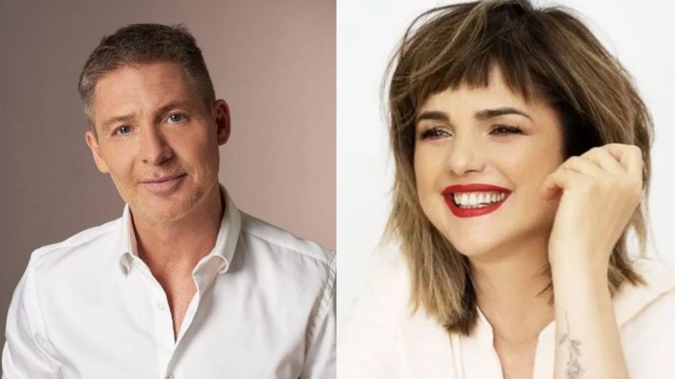 Adrián Suar y Araceli González